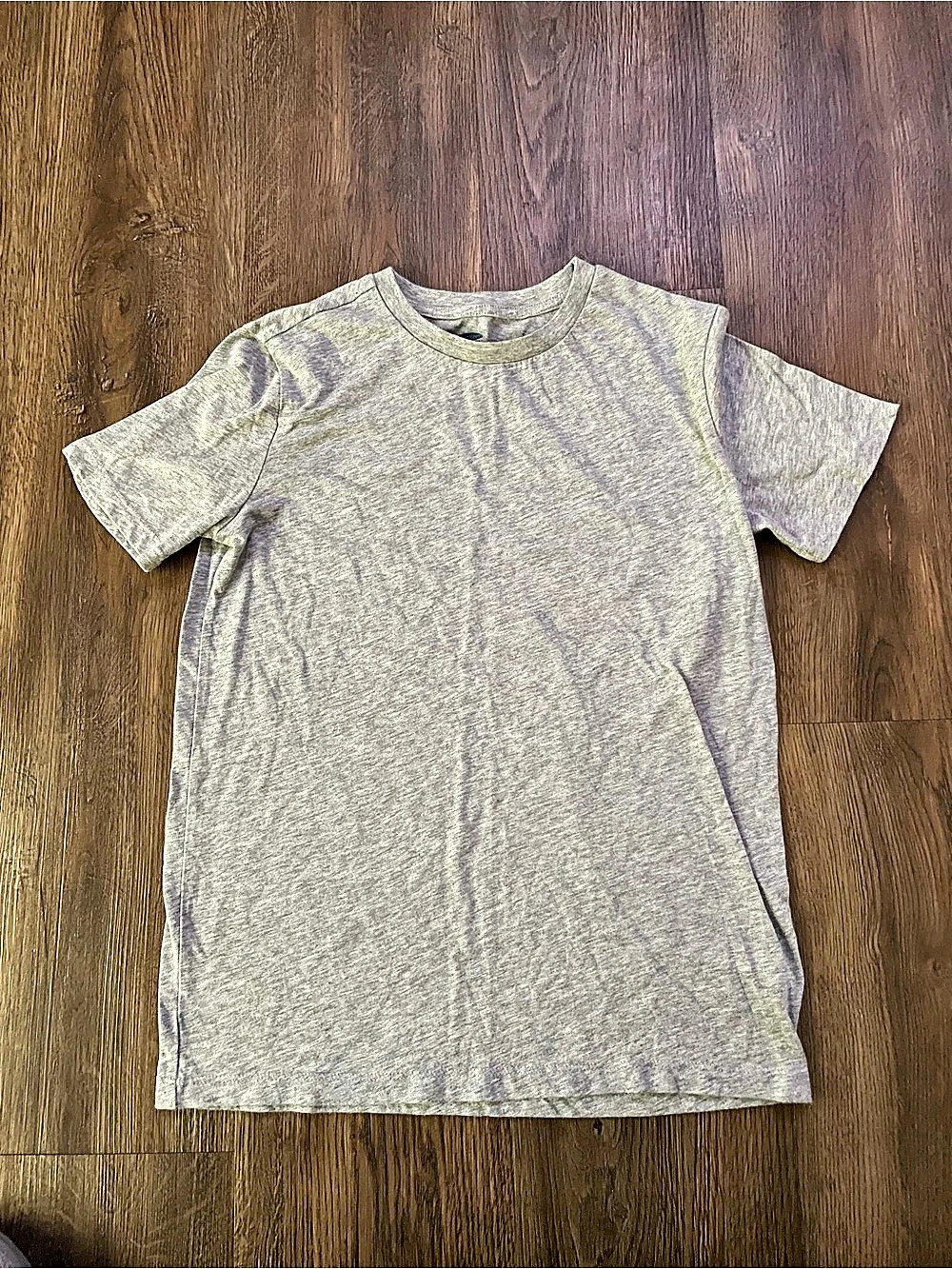Old Navy Boys Classic Crew-Neck Tee Gray Size Large 10/12